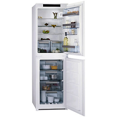 AEG SCN71800S1 Integrated Fridge Freezer, A+ Energy Rating, 54cm Wide